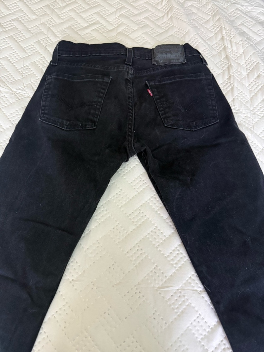 Levi's Women's Black Skinny Jeans with Red Tab